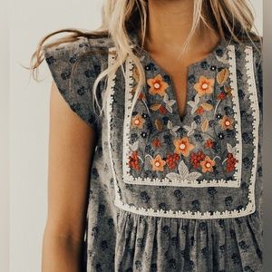 Roolee Embroidered Dress